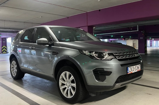 Land Rover Discovery Sport cena 73500 przebieg: 116000, rok produkcji 2015 z Gdańsk małe 137